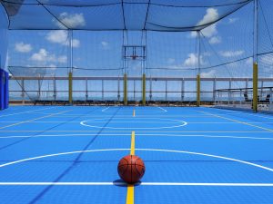 Basketball/Volleyball Court