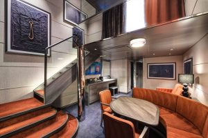 MSC Yacht Club Duplex Suite with Whirlpool