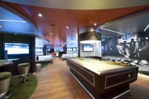 Billiard Room & Library