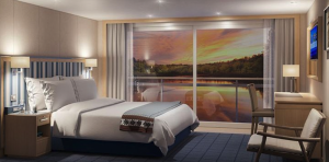 French Balcony Stateroom (FB)