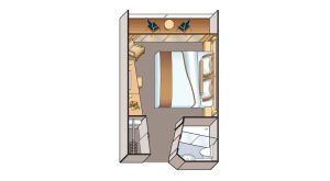Veranda Stateroom (A) & (B)