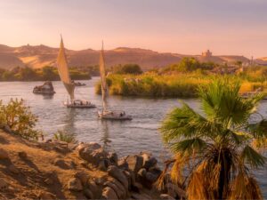 Aswan: Overnight in Port